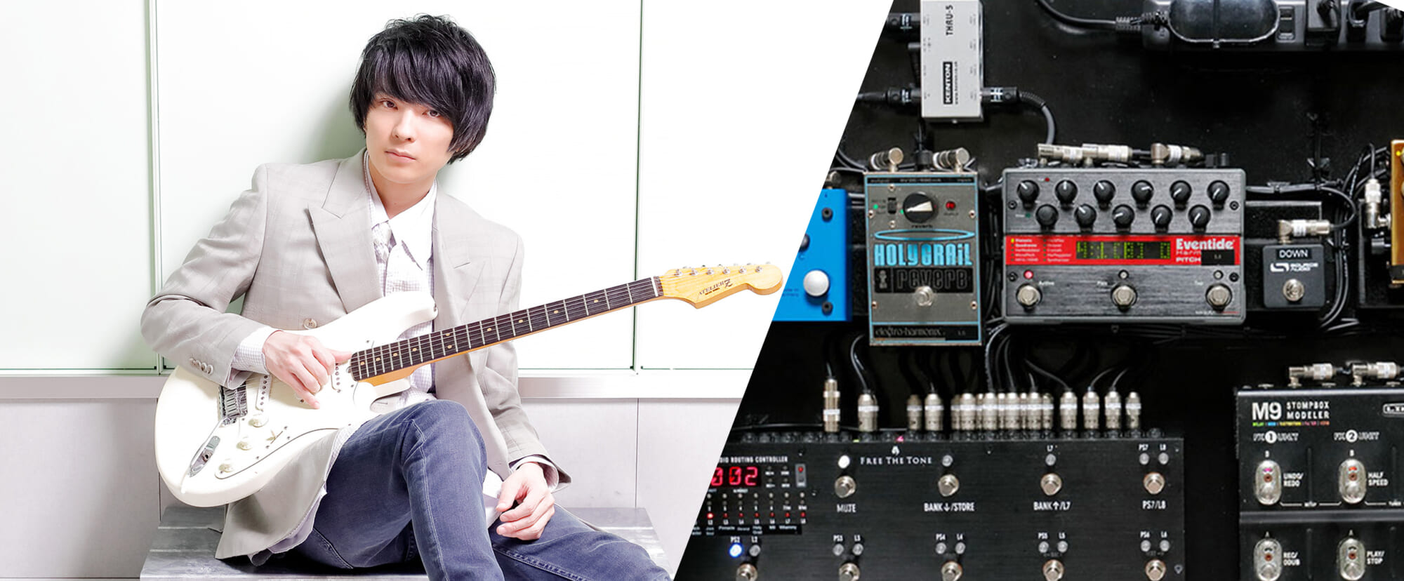 斎藤宏介 Unison Square Garden 最新ペダルボードを公開 ギター マガジンweb Guitar Magazine