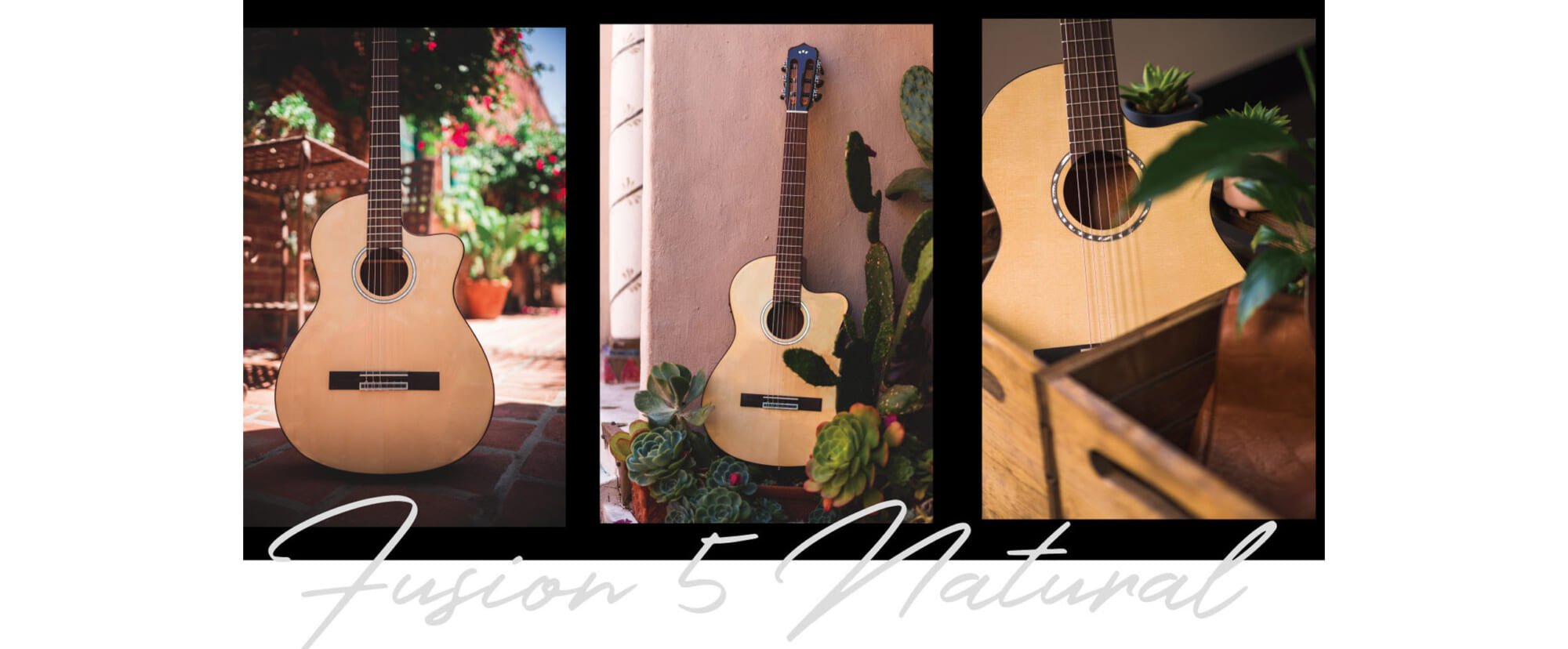 スティール弦ギターのプレイヤーにも弾きやすいナイロン弦ギターCordoba Fusion 5