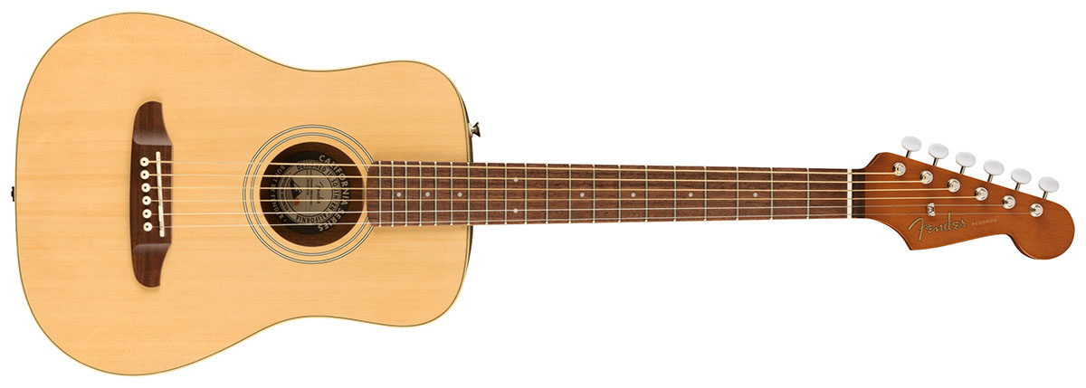 フェンダーのミニ・サイズ・アコースティック・ギター“California Mini 