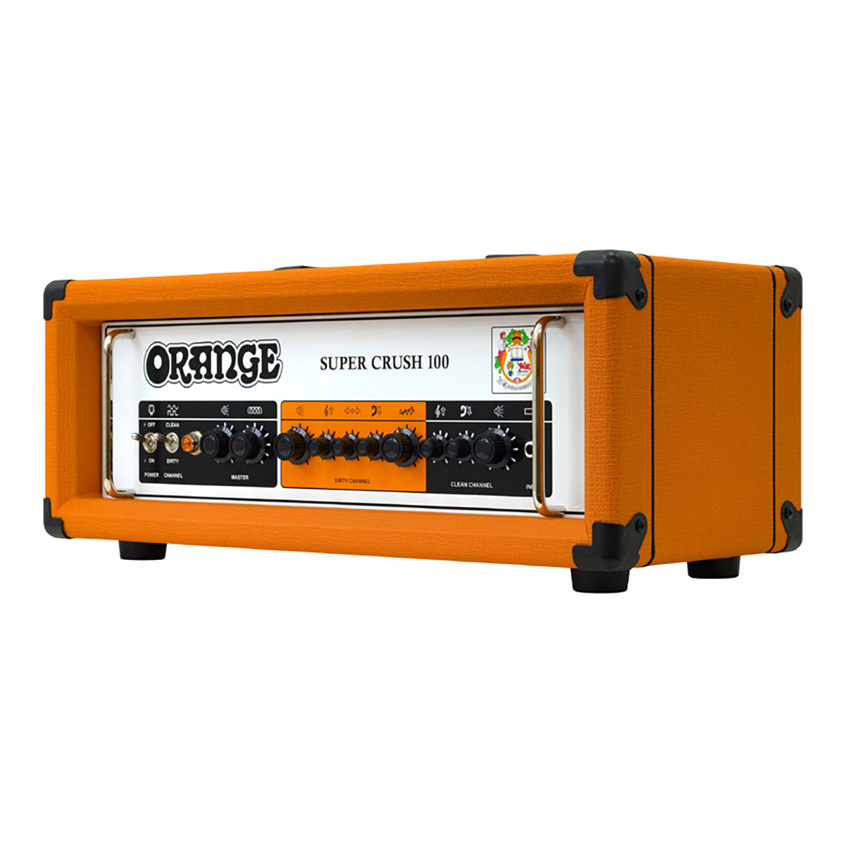 Orangeよりギター・アンプ“SUPER CRUSH 100”のヘッドとコンボが登場 