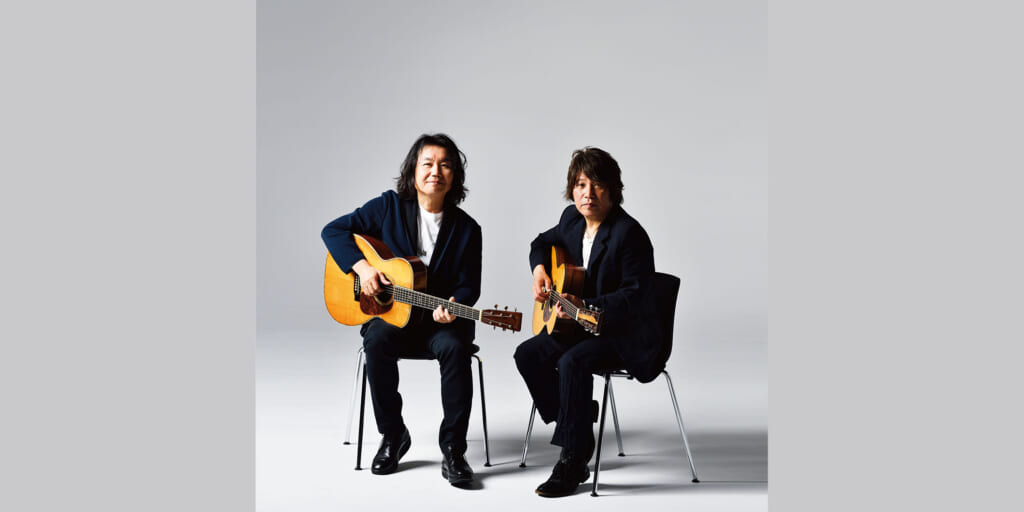小倉博和と佐橋佳幸による“山弦”がアナログ・ベストのリリース・ツアーを2023年8月より開催