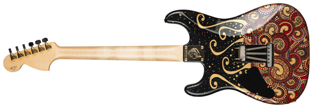 Ken Stratocaster Paisley Fantasyの裏側