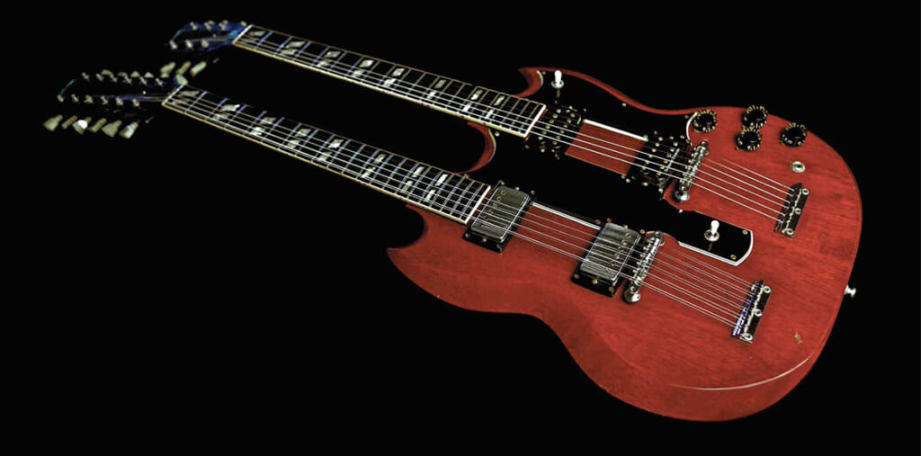 ジミー・ペイジの1968 Gibson EDS-1275 SG Double Neck