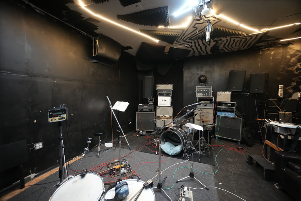 レコーディング・スタジオのプレイ・ルーム