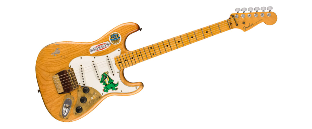 フェンダー・カスタムショップ、ジェリー・ガルシアの愛器“アリゲーター”を再現したギターを発表