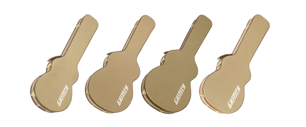 グレッチ、ツイードの外装を持つ4種のギター・ケースを発売