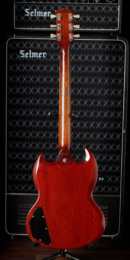1962 Gibson Les Paul Standard（背面）