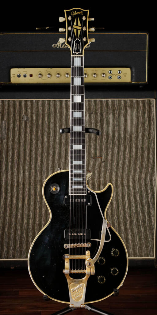 1955 Gibson Les Paul Custom（正面）