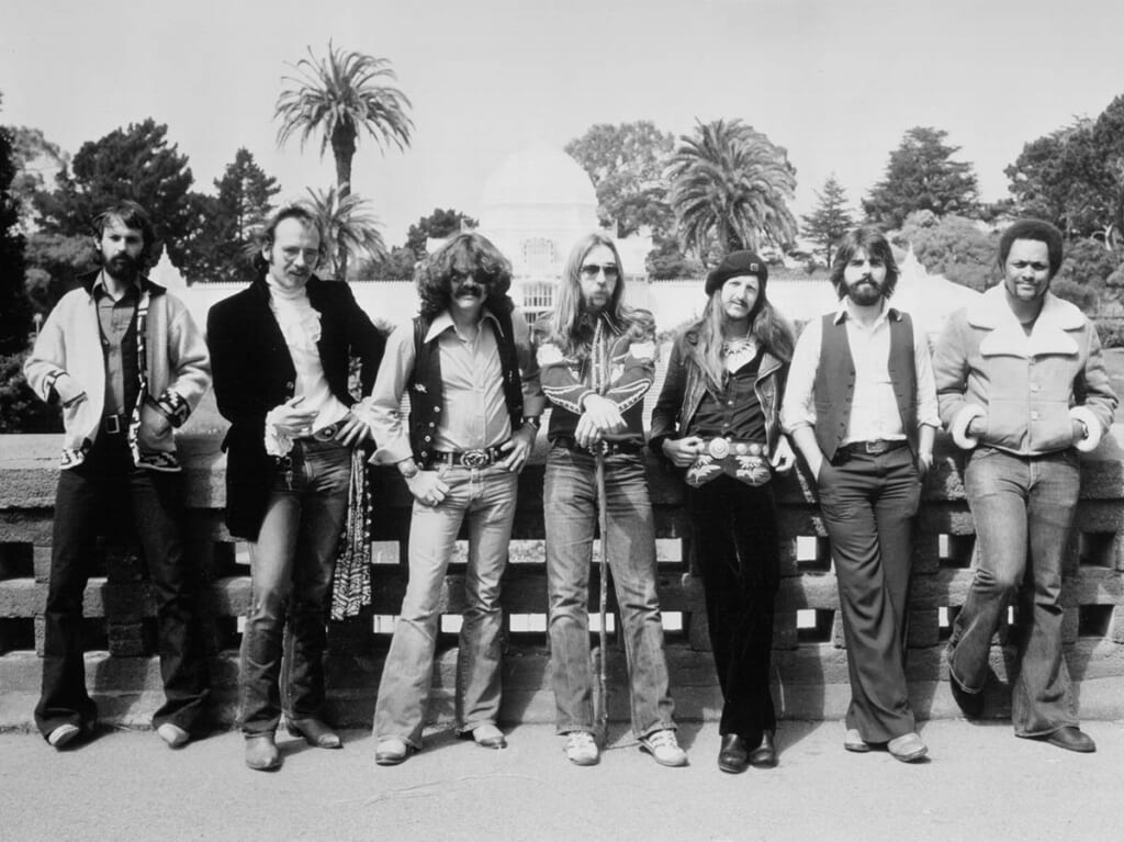 1976年のドゥービー・ブラザーズ、グループ・ショット