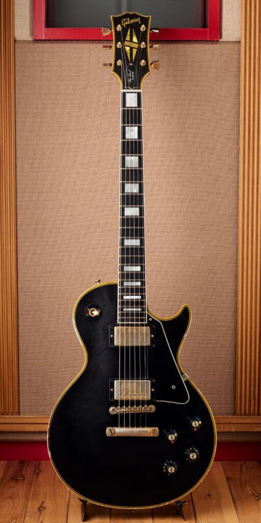 Gibson Custom／'68 Reissue Les Paul Custom（フロント）