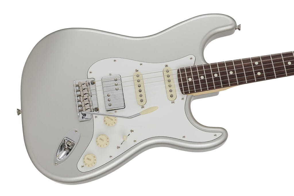Made in Japan Hybrid II Stratocaster HSS Limited Run Inca Silver（ボディ）