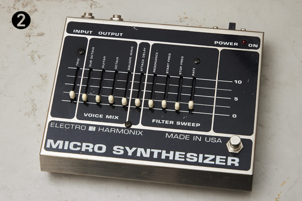 Electro-Harmonix / Micro Synthesizer（アナログ・シンセ・ペダル）