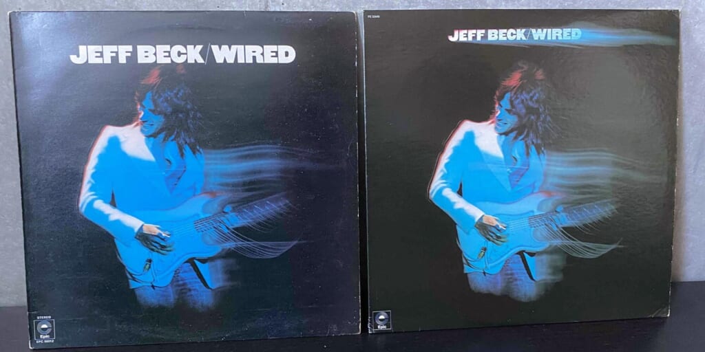 ジェフ・ベックの名盤『Wired』のジャケには、デザイン違いの2種類があった！？