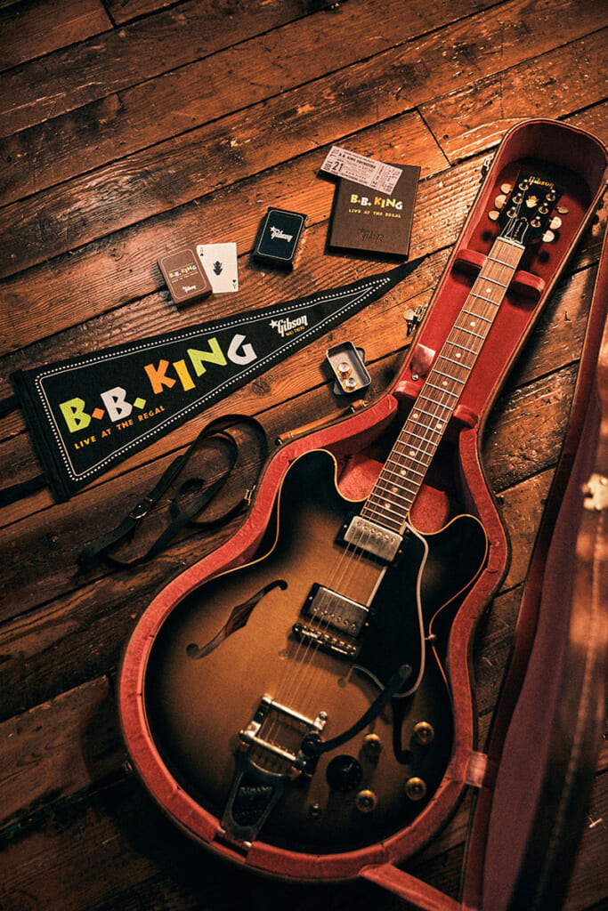 B.B. King “Live at the Regal” ES-335と付属品
