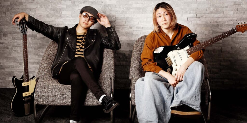 koboreの佐藤赳と安藤太一が語る、新作『HUG』の“空間”を彩るギター・ワーク
