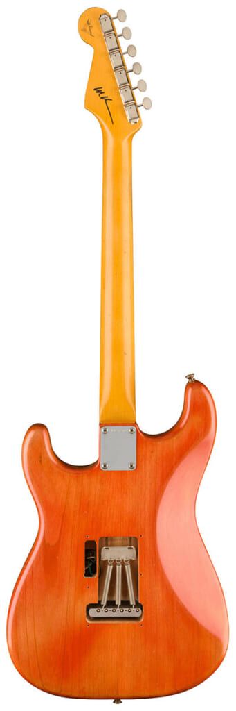 Limited Edition Michael Landau "Coma" Stratocaster Relic（裏）