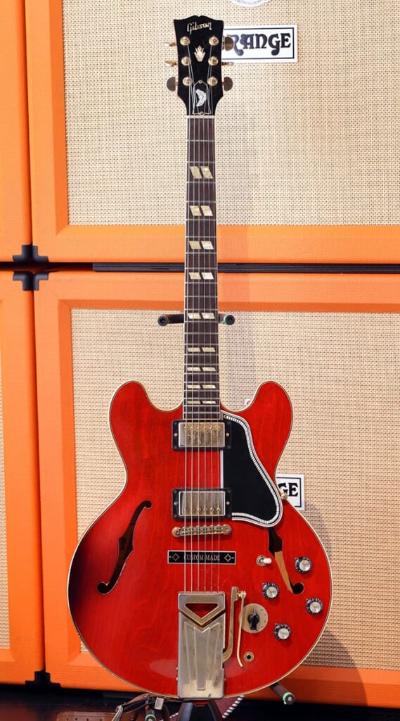 Gibson／Marcus King Signature ES-345 Custom（フロント）