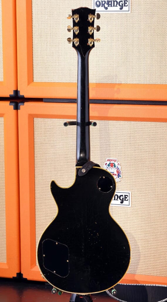 Gibson／1958 Les Paul Custom w/1970s Neck（バック）