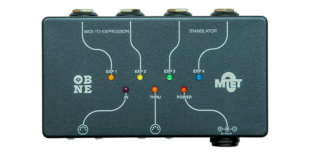 Old Blood Noise Endeavorsより、MIDIメッセージをエクスプレッション信号へ変換するデバイス“MTET”が登場