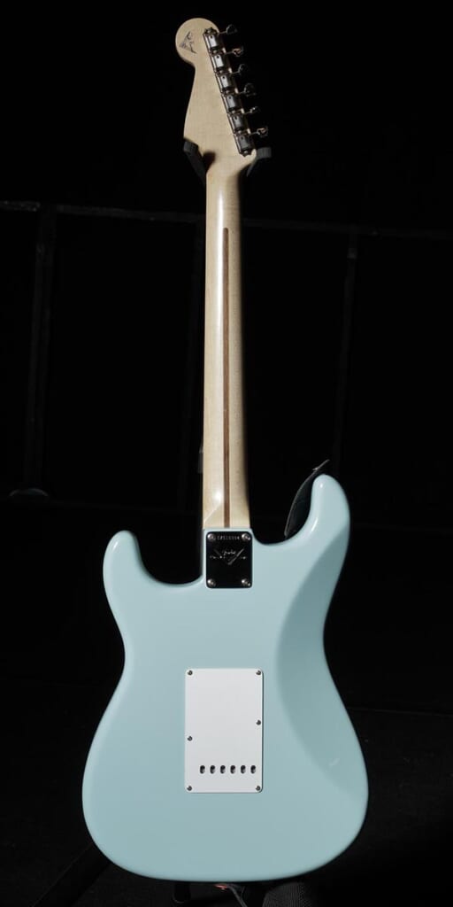 Fender Custom Shop／Eric Clapton Stratocaster Daphne Blue（背面）