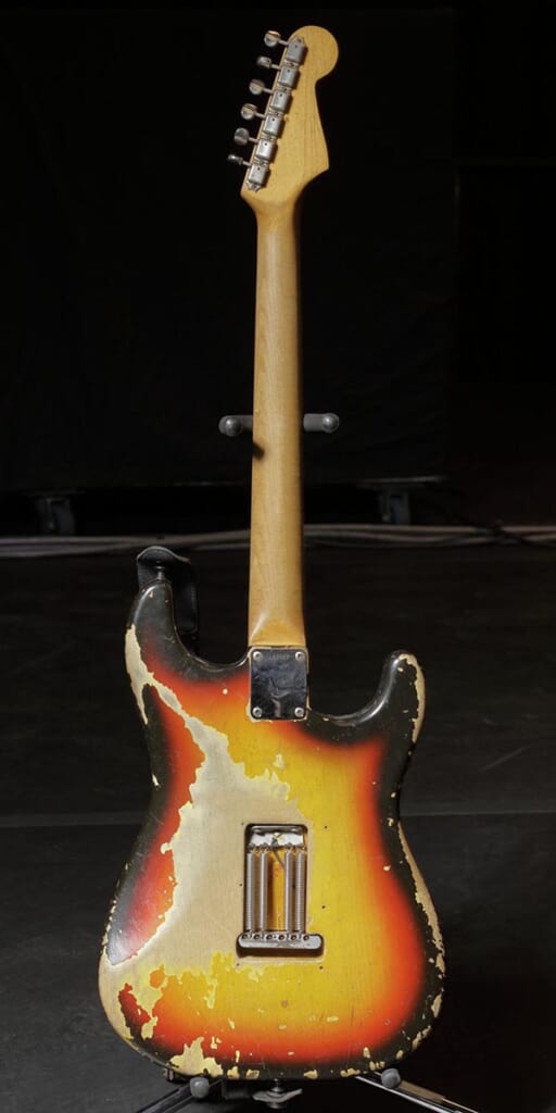 Fender Stratocaster（背面）