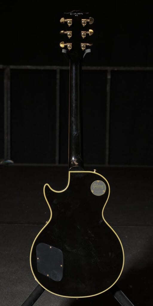 Gibson Custom Shop／Eric Clapton Les Paul Custom Proto #1（背面）