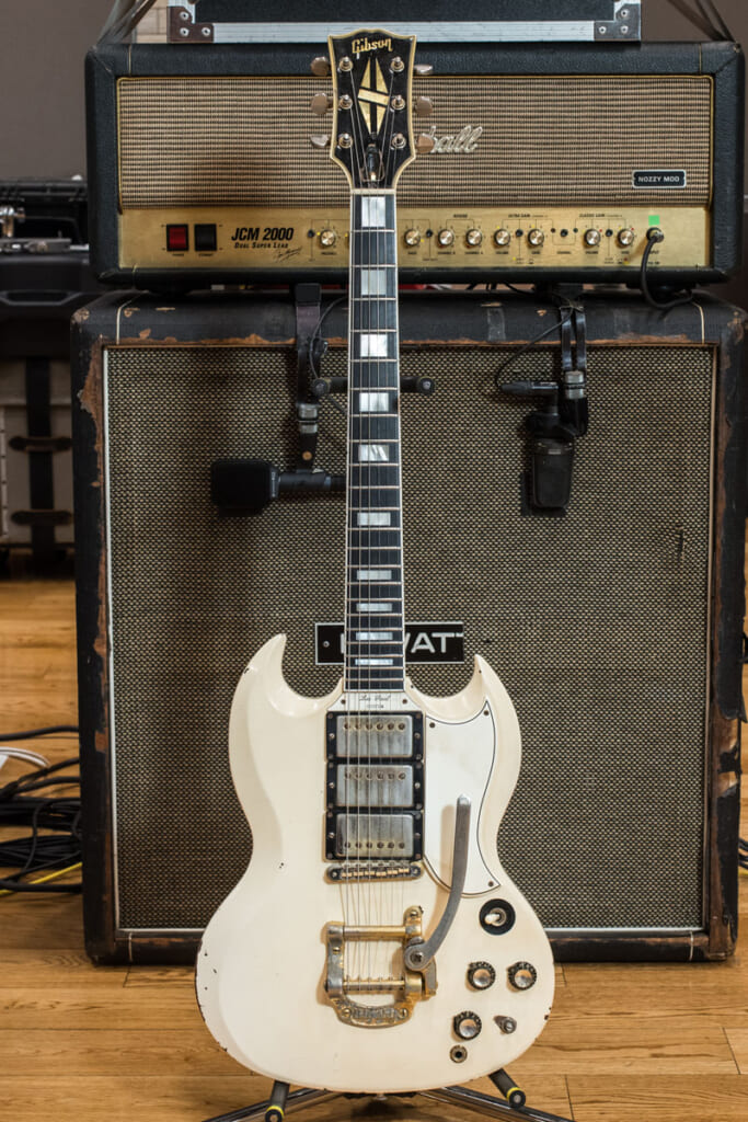 Gibson／1961 Les Paul Custom（フロント）