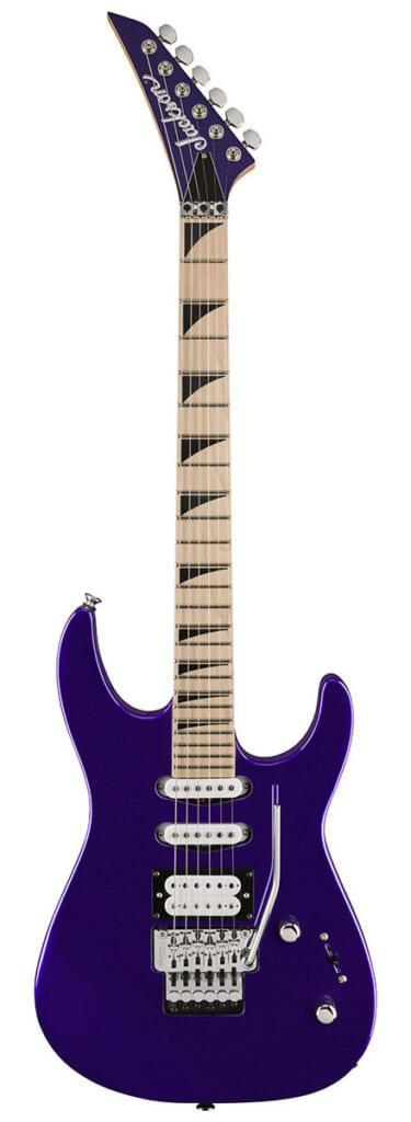 X Series Dinky DK3XR M HSS　Deep Purple Metallic（正面）