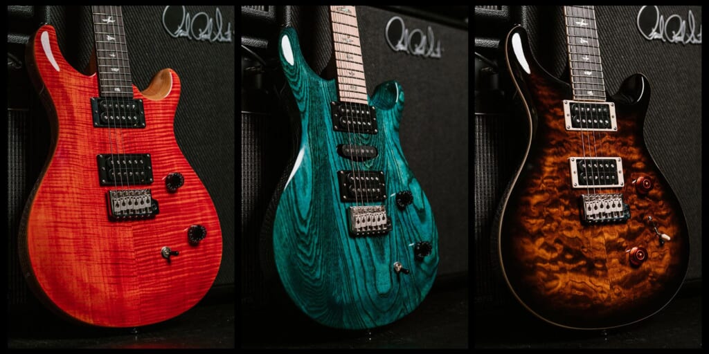 PRS GuitarsのSEシリーズより登場した3つのニュー・モデルを紹介