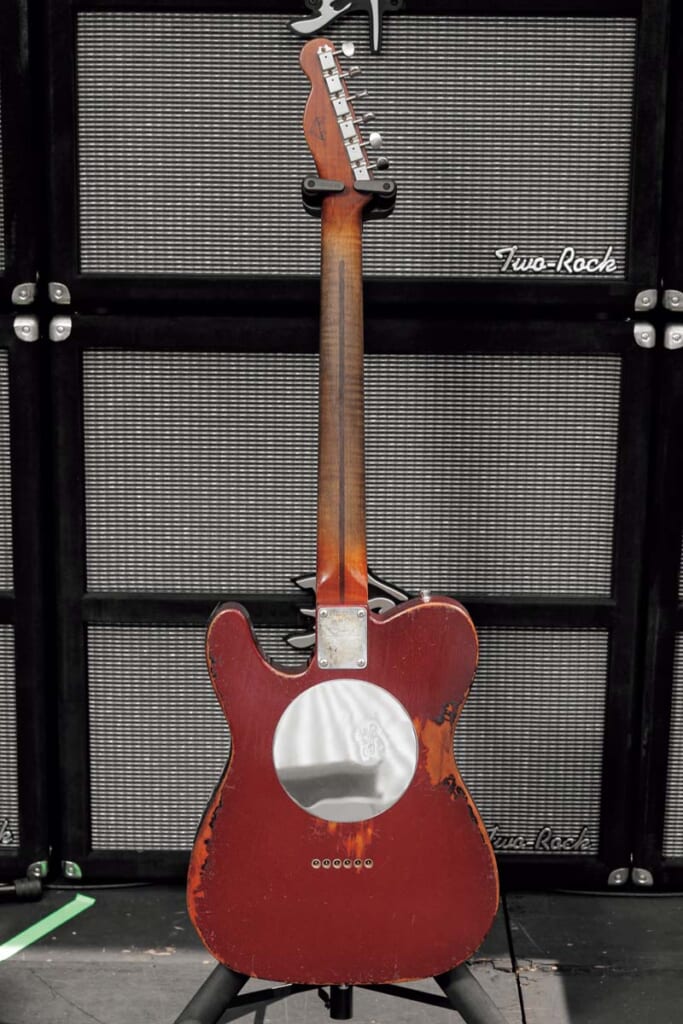 Fender Custom Shop 1957 Telecaster Heavy Relic Firemist Red TELEHUM (#CZ560818)／背面