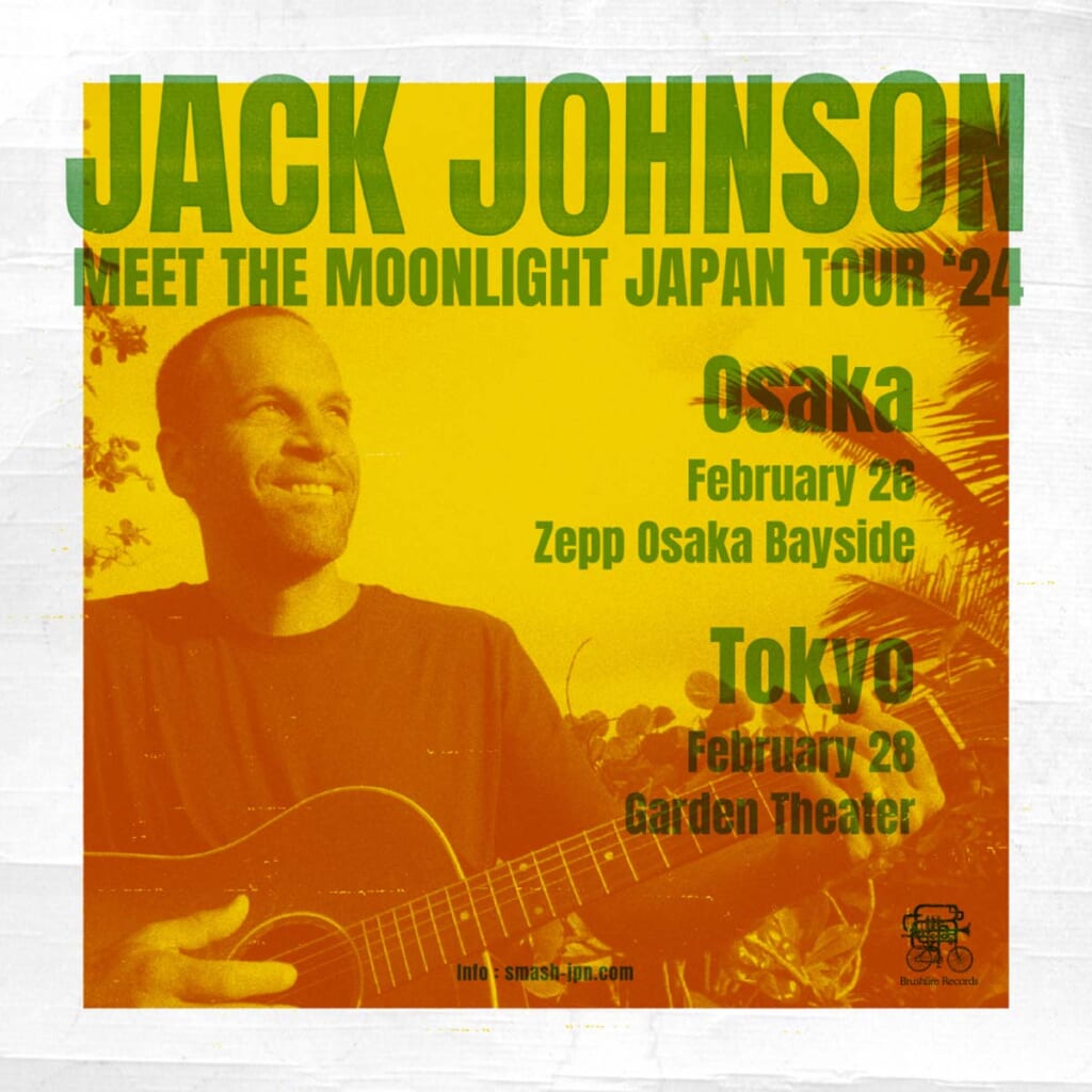 Jack Johnson Meet The Moonlight Japan Tour '24