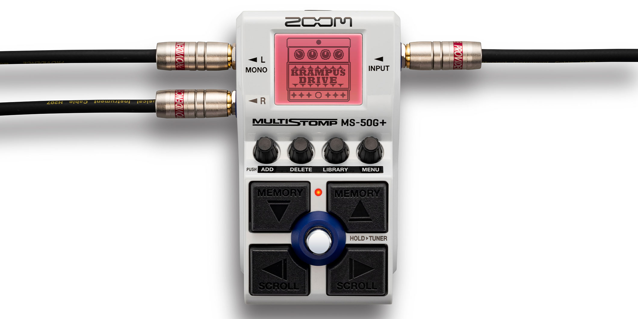 ZOOM MultiStompシリーズの最新版“MS-50G+”が11月中旬に発売　100種ものギター・エフェクトを内蔵
