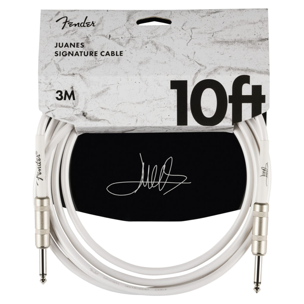 Juanes 10’ Instrument Cableとパッケージ