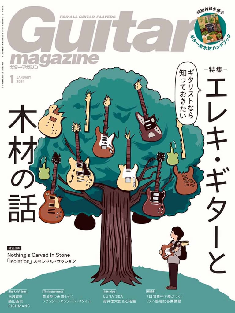 ギター・マガジン2024年1月号表紙