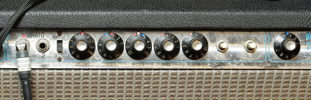 Fender／1978 Dual Showman Reverbのセッティング