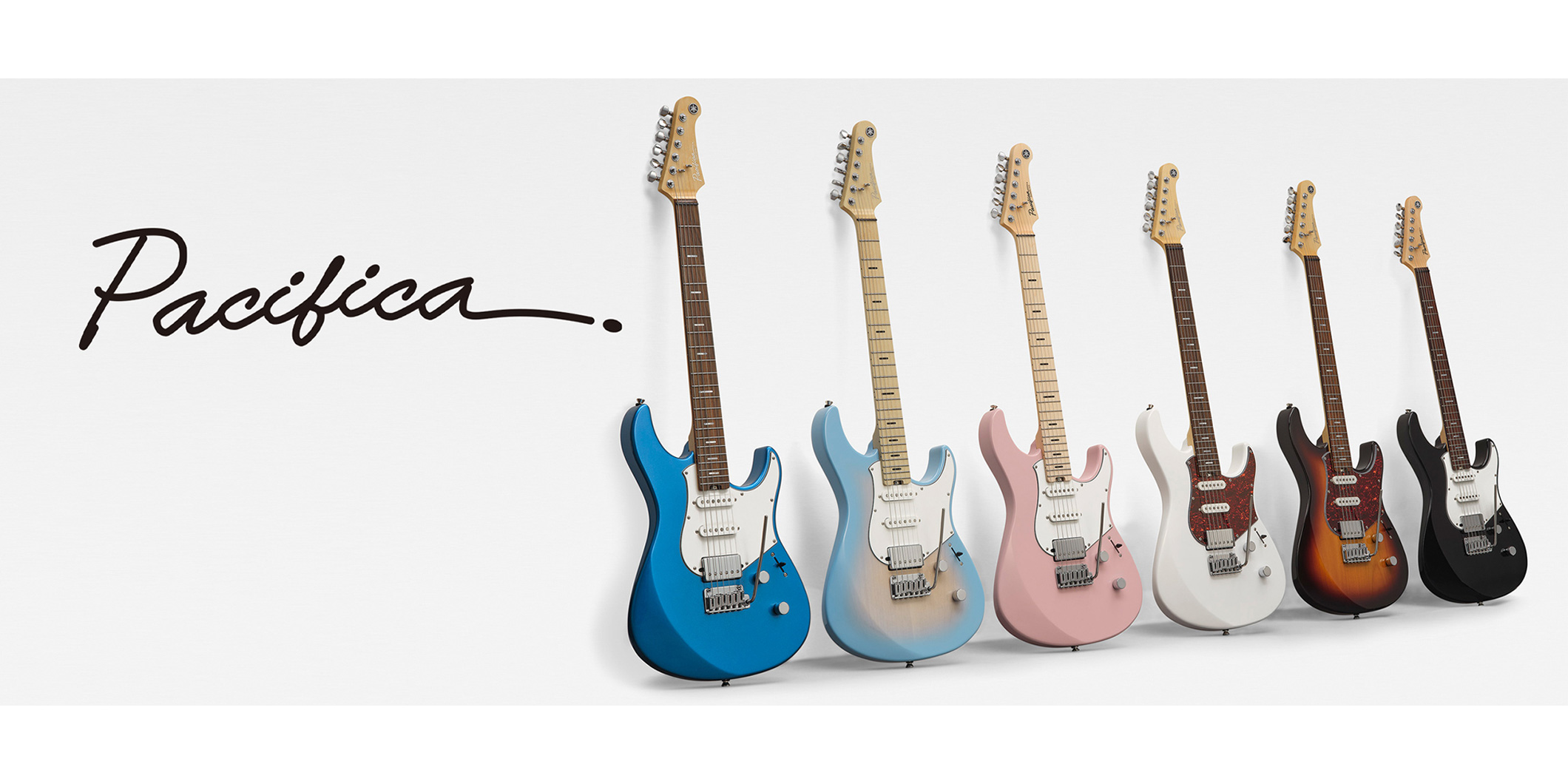 ヤマハ、Pacificaシリーズを進化させたエレキ・ギター2モデルを2月に発売