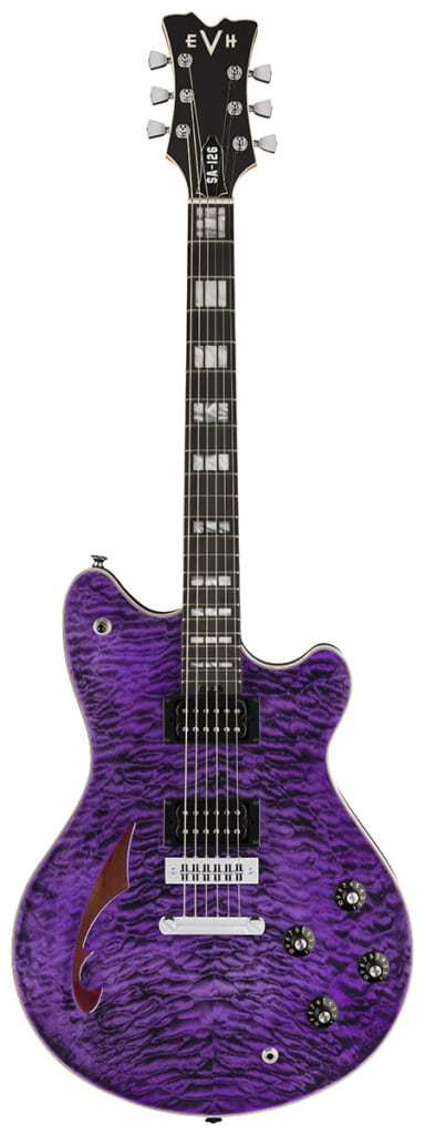 SA-126 Special, Quilted Maple（Transparent Purple）