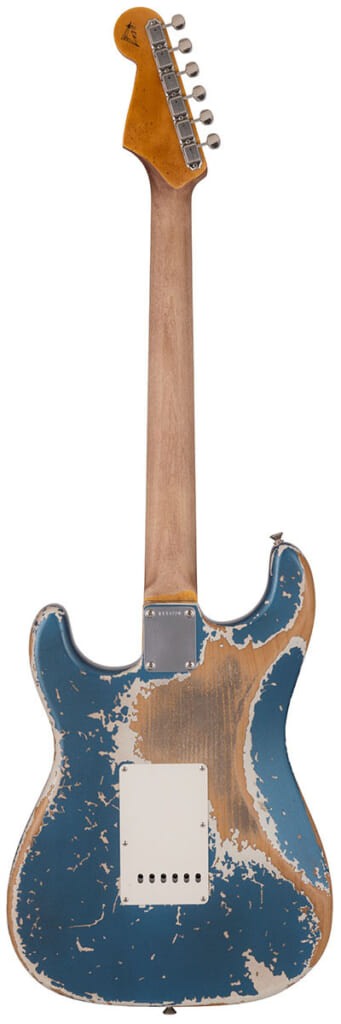 Kyle McMillin Masterbuilt Takashi Kato 1965 Stratocaster Ultimate Relic “RYUBOKU”（背面）