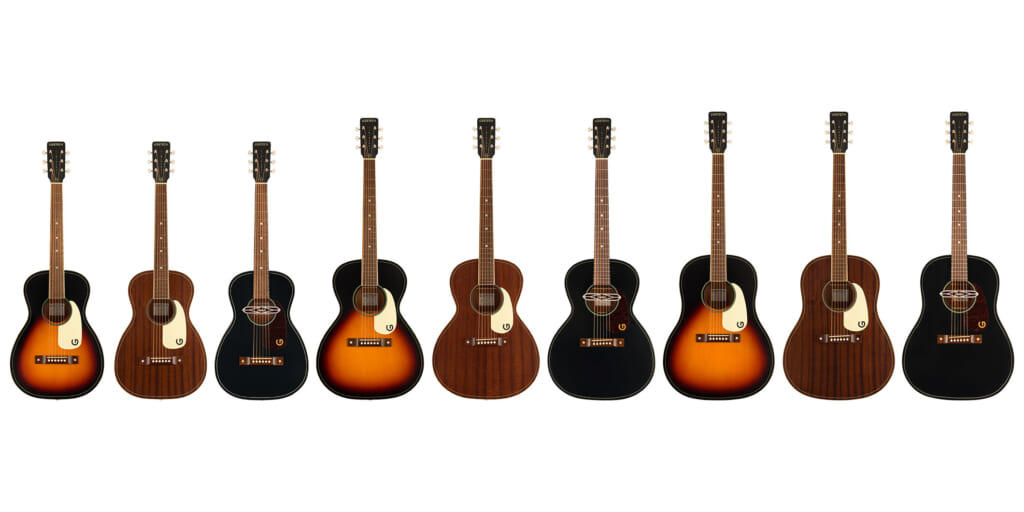 グレッチのアコースティック・ギター“Jim Dandyシリーズ”の国内販売が開始
