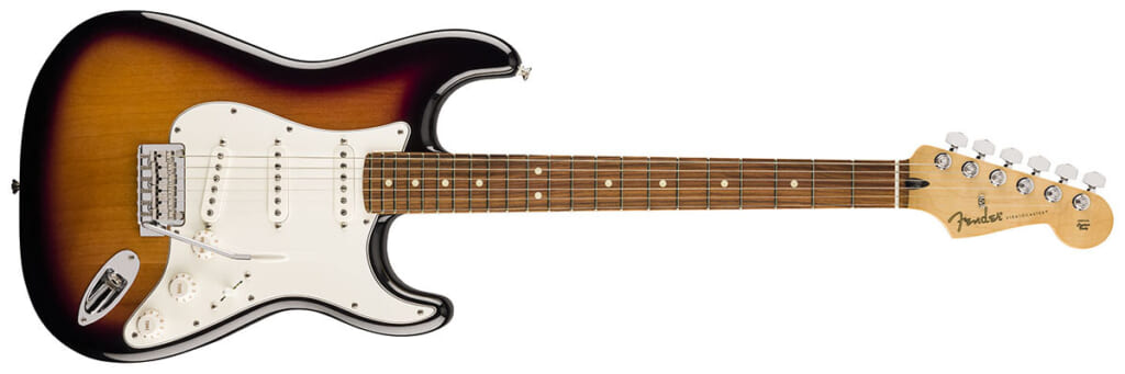 Player Stratocaster Limited Anniversary 2-Color Sunburst / Pau Ferro Fingerboard