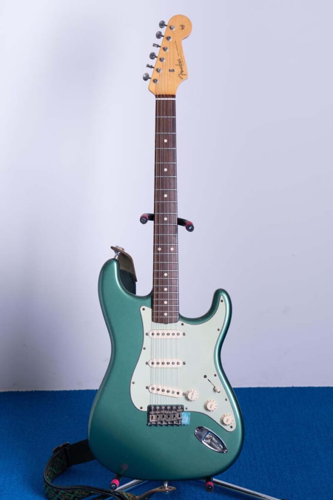 Fender Custom Shop／1960 Stratocaster NOS Sherwood Green Metallic（前面）