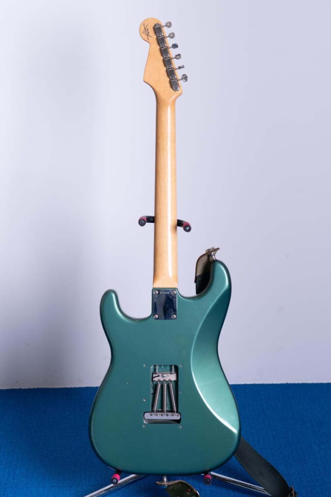 Fender Custom Shop／1960 Stratocaster NOS Sherwood Green Metallic（背面）