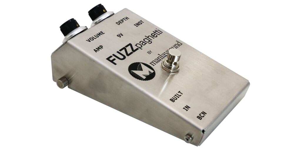 Manlay Soundより、モズライトのFuzzRiteを基にしたファズ・ペダル“Fuzzpaghetti”が登場