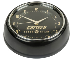 Gretsch Power & Fidelity Retro Wall Clock