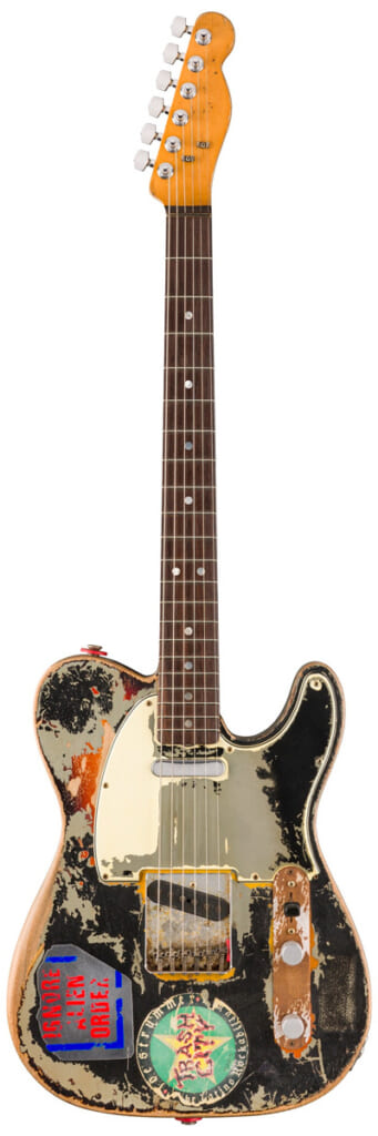 Fender Custom Shop／Limited Edition Joe Strummer Masterbuilt Telecaster（前面）