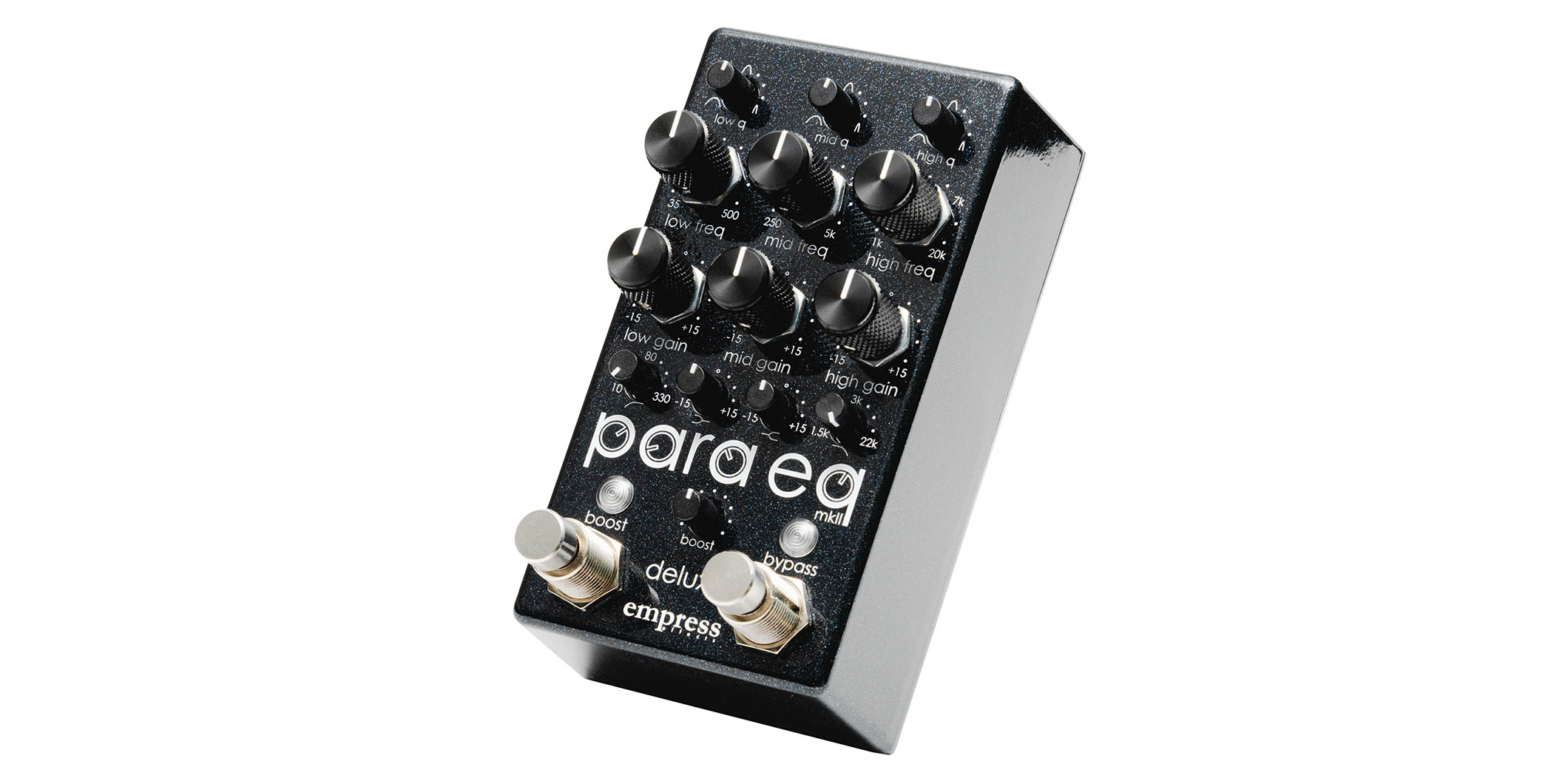 Empress Effectsより、パラメトリック・イコライザー“ParaEQ MKII Deluxe”の限定版が登場