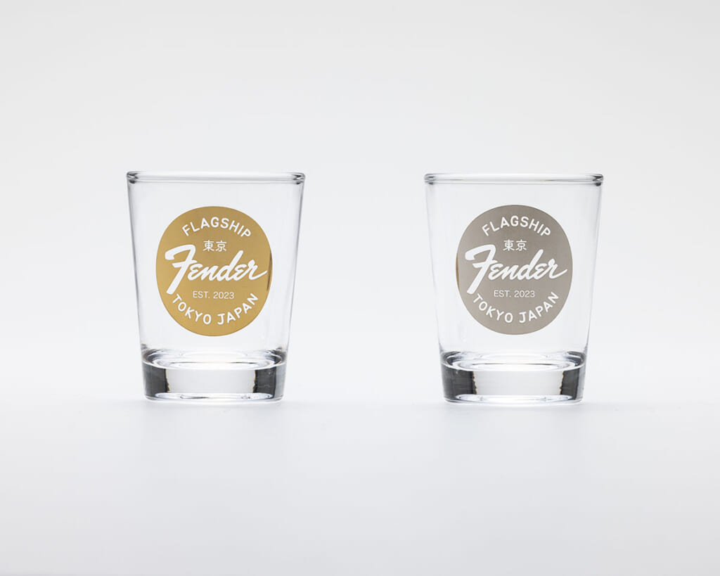 Fender Flagship Tokyo Limited Logo Shot Glass First Anniversary Collection
