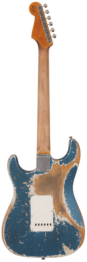 Fender Custom Shop／Kyle McMillin Masterbuilt Takashi Kato 1965 Stratocaster Ultimate Relic "Ryuboku"（背面）