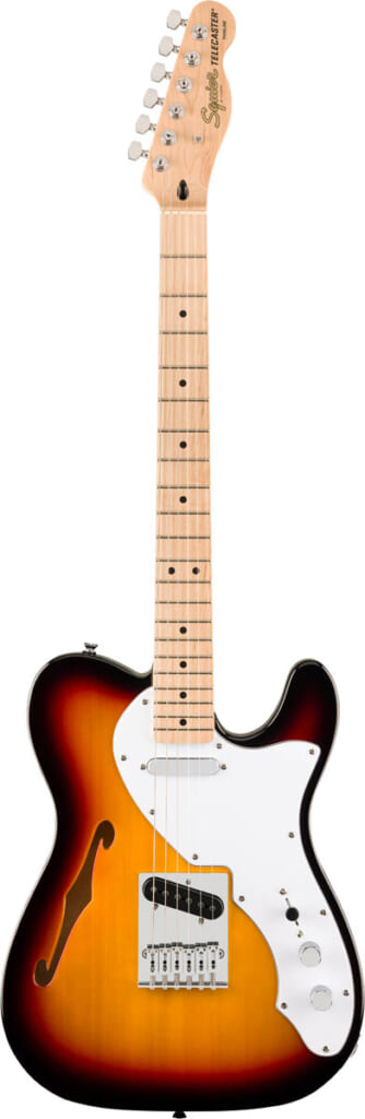 Affinity Series Telecaster Thinline（3-Color Sunburst）