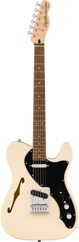 Affinity Series Telecaster Thinline（Olympic White）